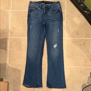 Hollister Dark Blue Flare Jeans